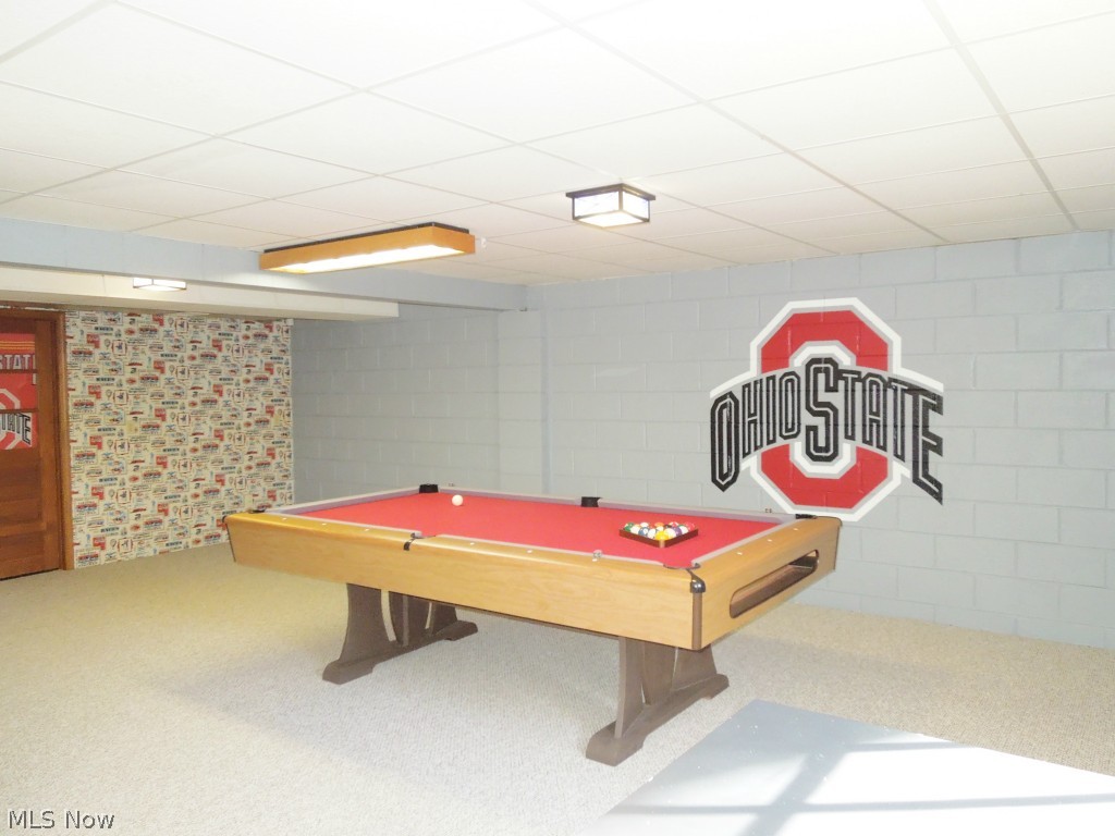 3824 Greentree Road Stow, OH 44224 - Photo 20 of 24 Recreation area in basement--POOL TABLE STAYS!