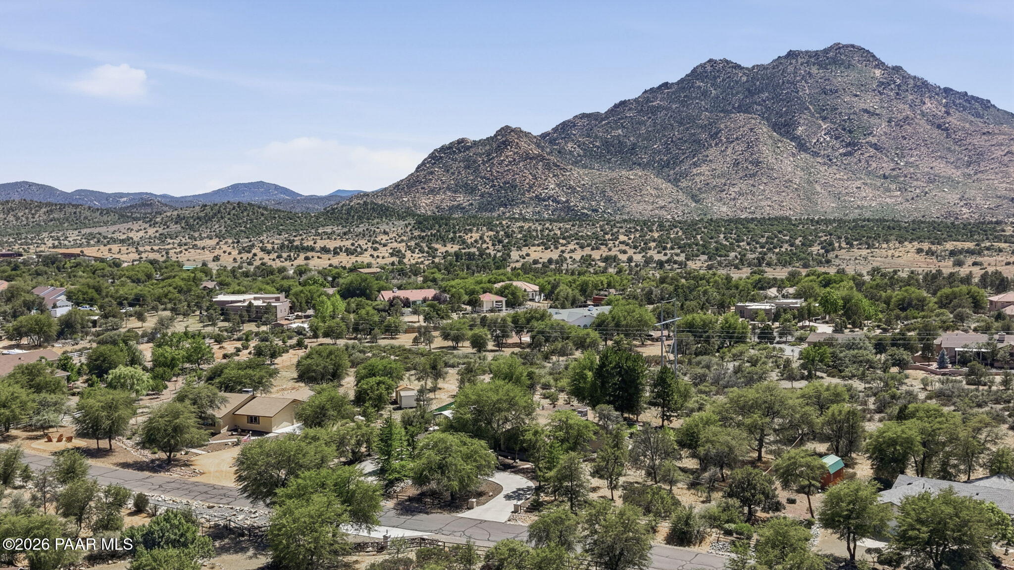 2855 West Willow Oak Road Prescott, AZ 86305 - Photo 43 of 43 Aerial Front