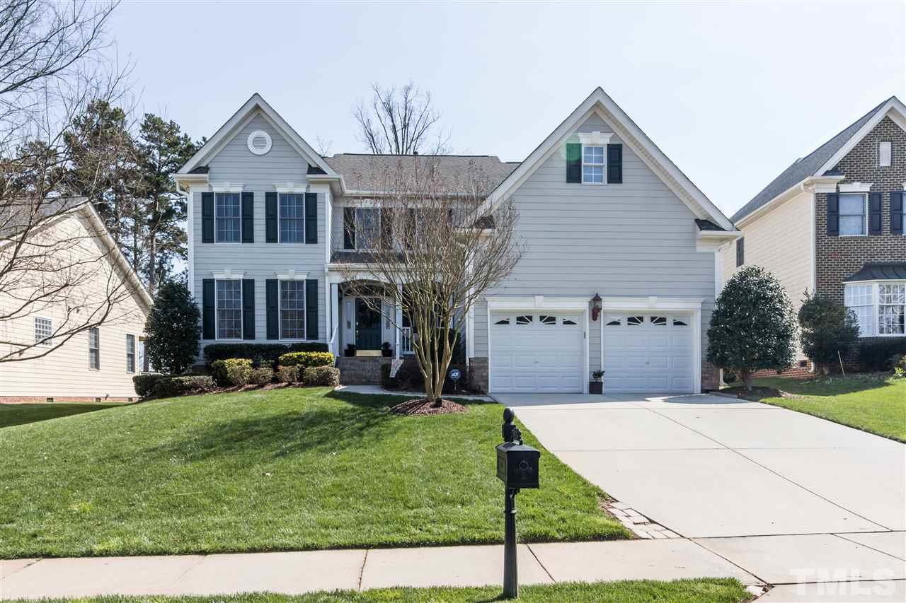 9124 Palm Bay Circle Raleigh, NC 27617 - Photo 2 of 24 a front view of house with yard