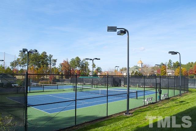 9124 Palm Bay Circle Raleigh, NC 27617 - Photo 21 of 24 a view of a tennis court