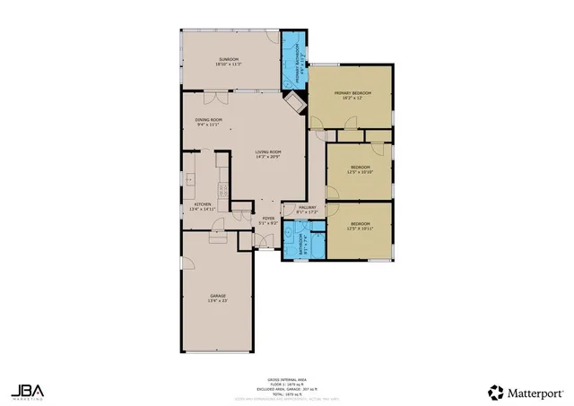 a flower plants in front of a house