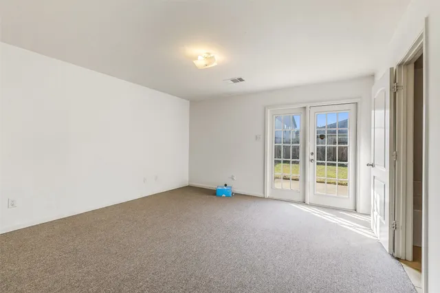 a view of empty room