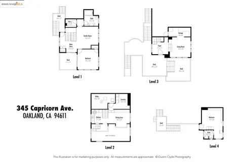 a yellow house with a trees in front of it