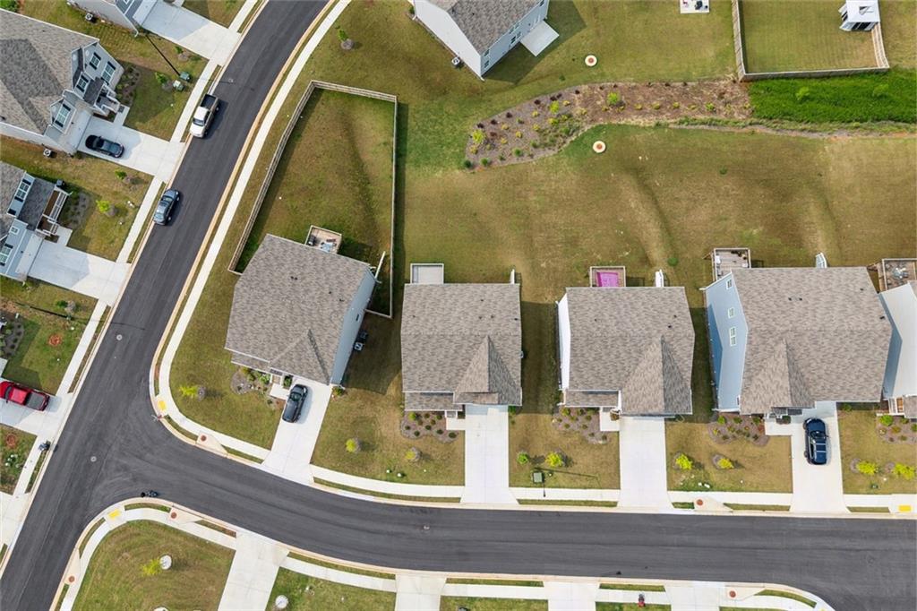 96 Quail Bend Way Dallas, GA 30157 - Photo 3 of 57 an aerial view of a highlighted house