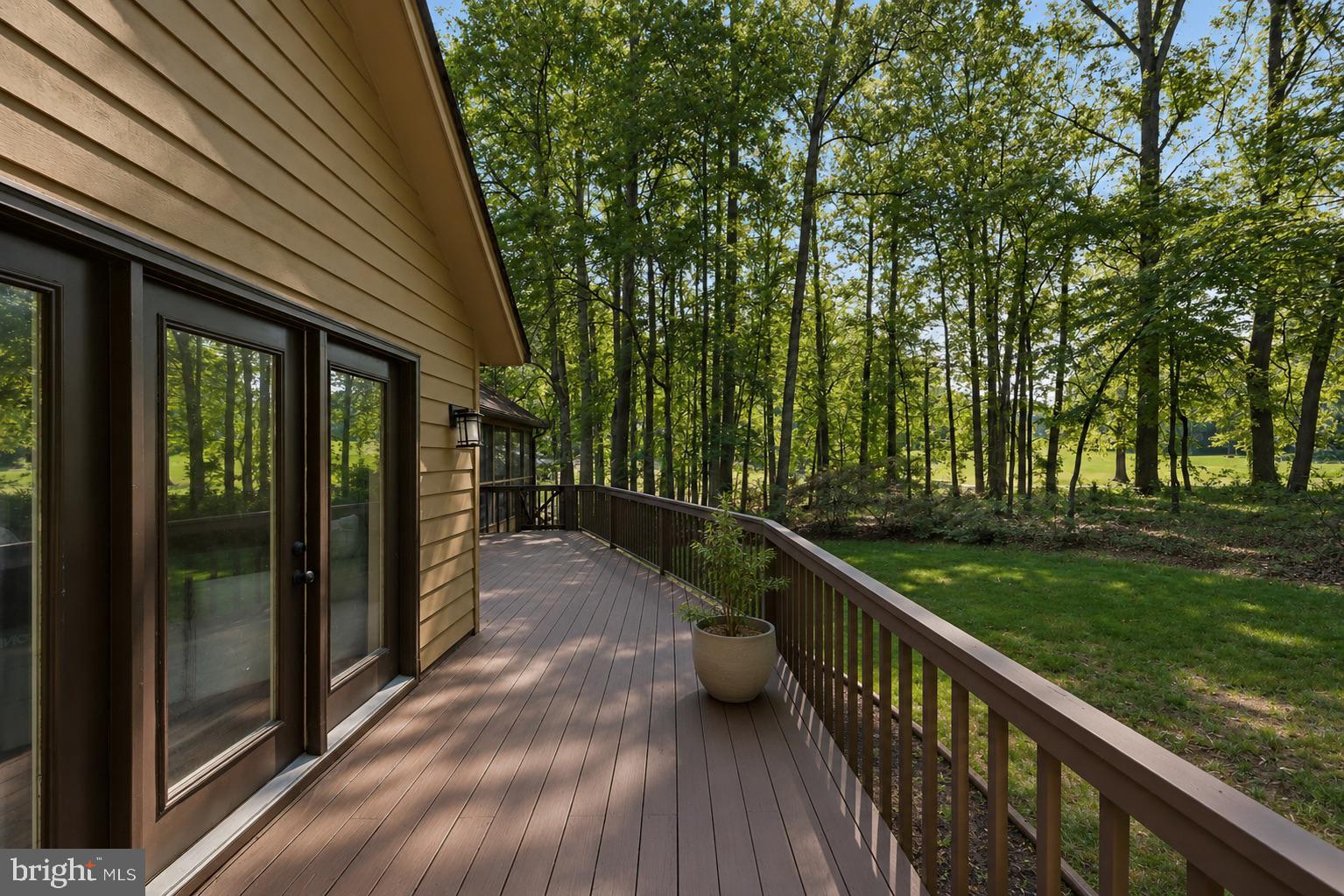 203 Birchside Circle Locust Grove, VA 22508 - Photo 17 of 27 Serene deck amidst lush greenery.
