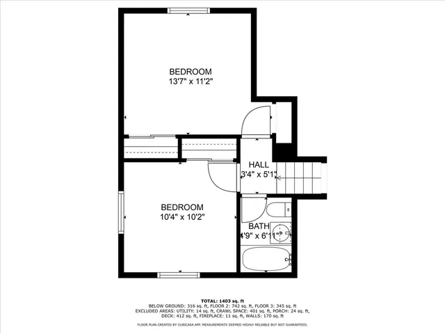 a picture of a bench in front of a white house