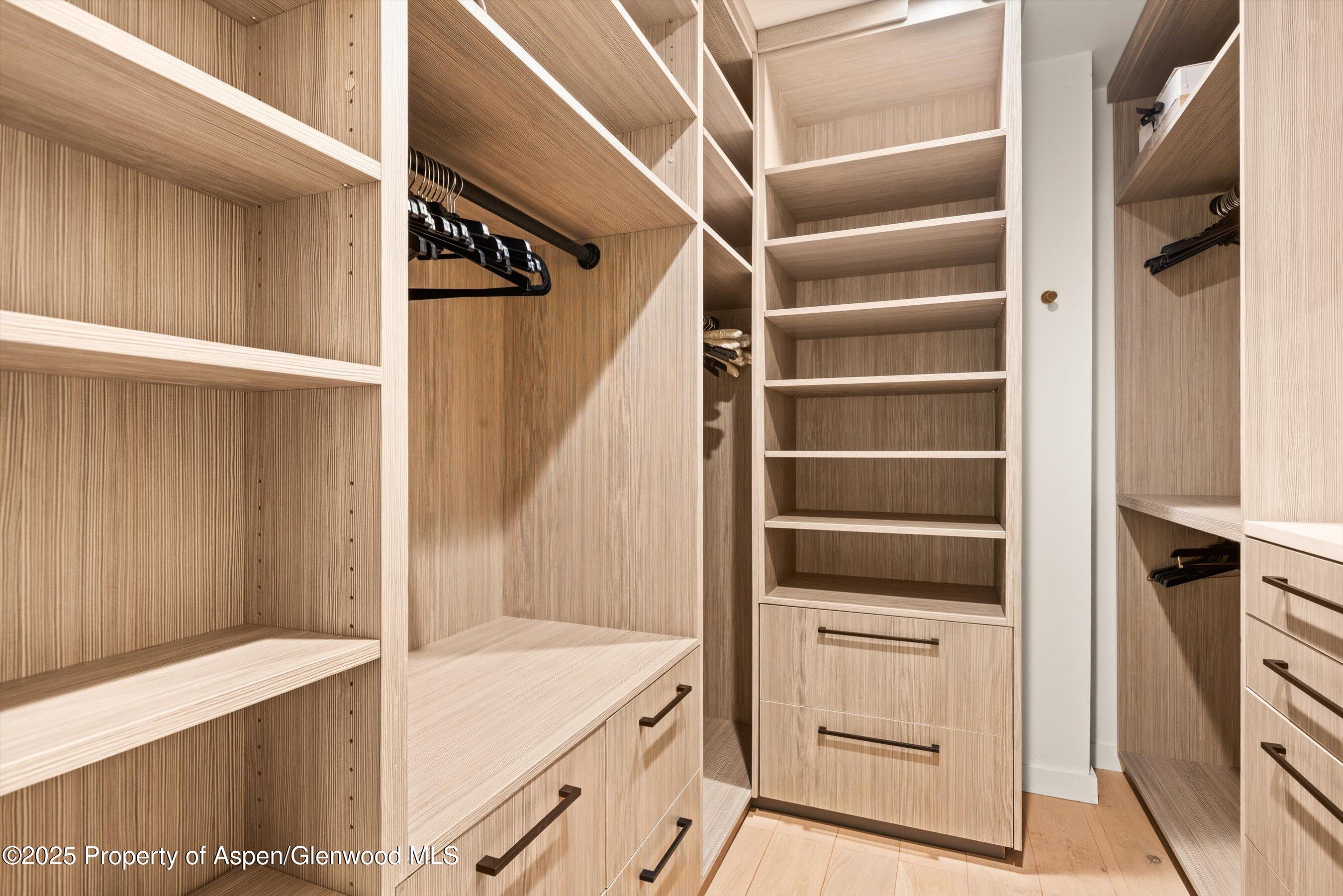 929 East Durant Avenue, Unit 4 Aspen, CO 81611 - Photo 32 of 43 a view of walk in closet with empty racks