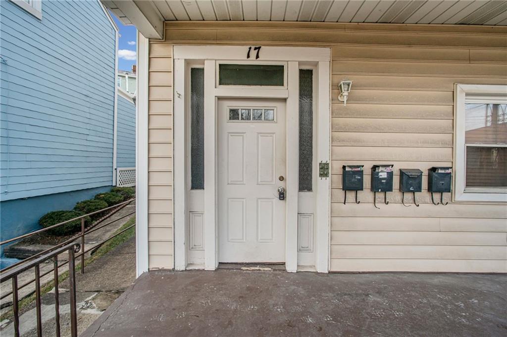 17 Locust Street Etna, PA 15223 - Photo 5 of 16 a view of a entryway door of the house