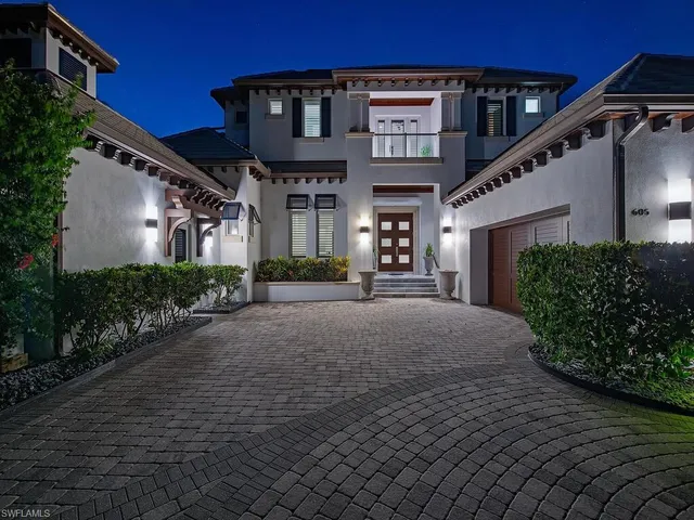 $15,950,000 | 605 Galleon Drive, Naples, FL 34102