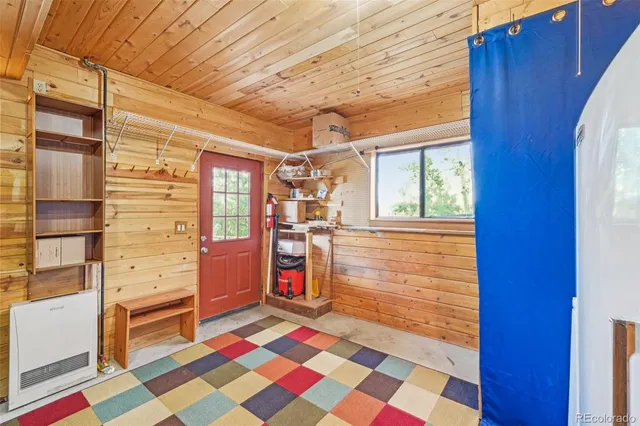 a very nice looking room with a large window