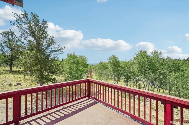 a view of a roof deck