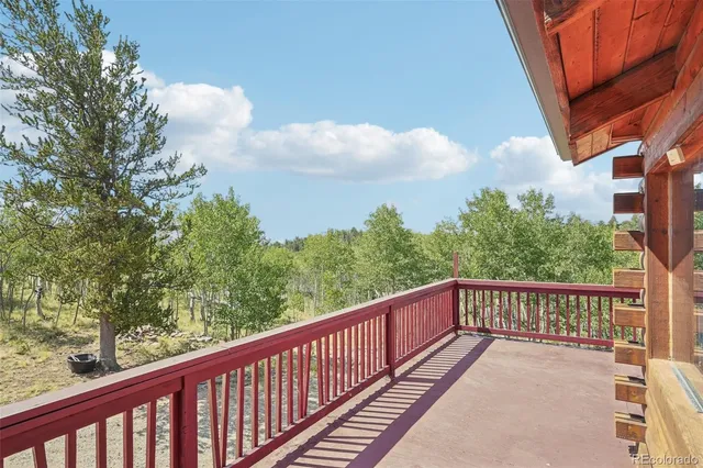 a view of a snow on the road