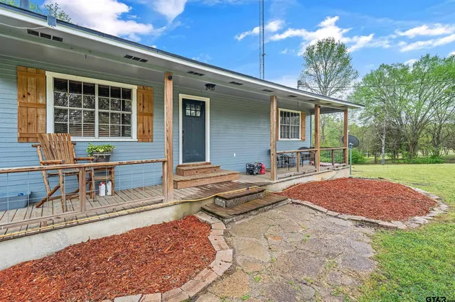 a house view with a sitting space
