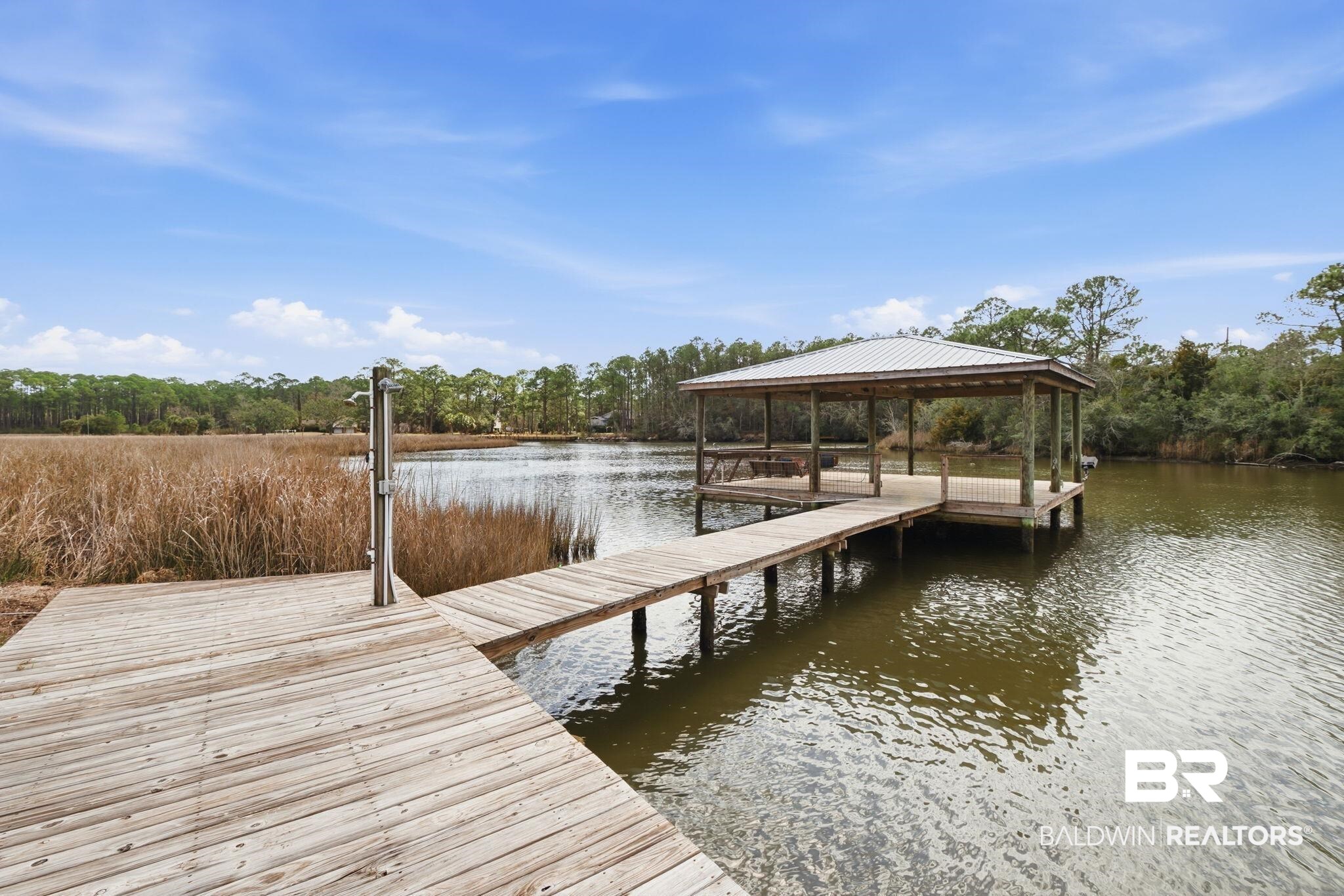 15025 Bellingrath Road Coden, AL 36523 - Photo 13 of 79 Dock with a water view