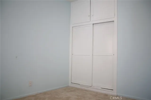 a view of a closet area