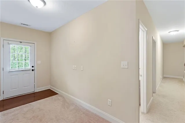 a room with furniture and a window