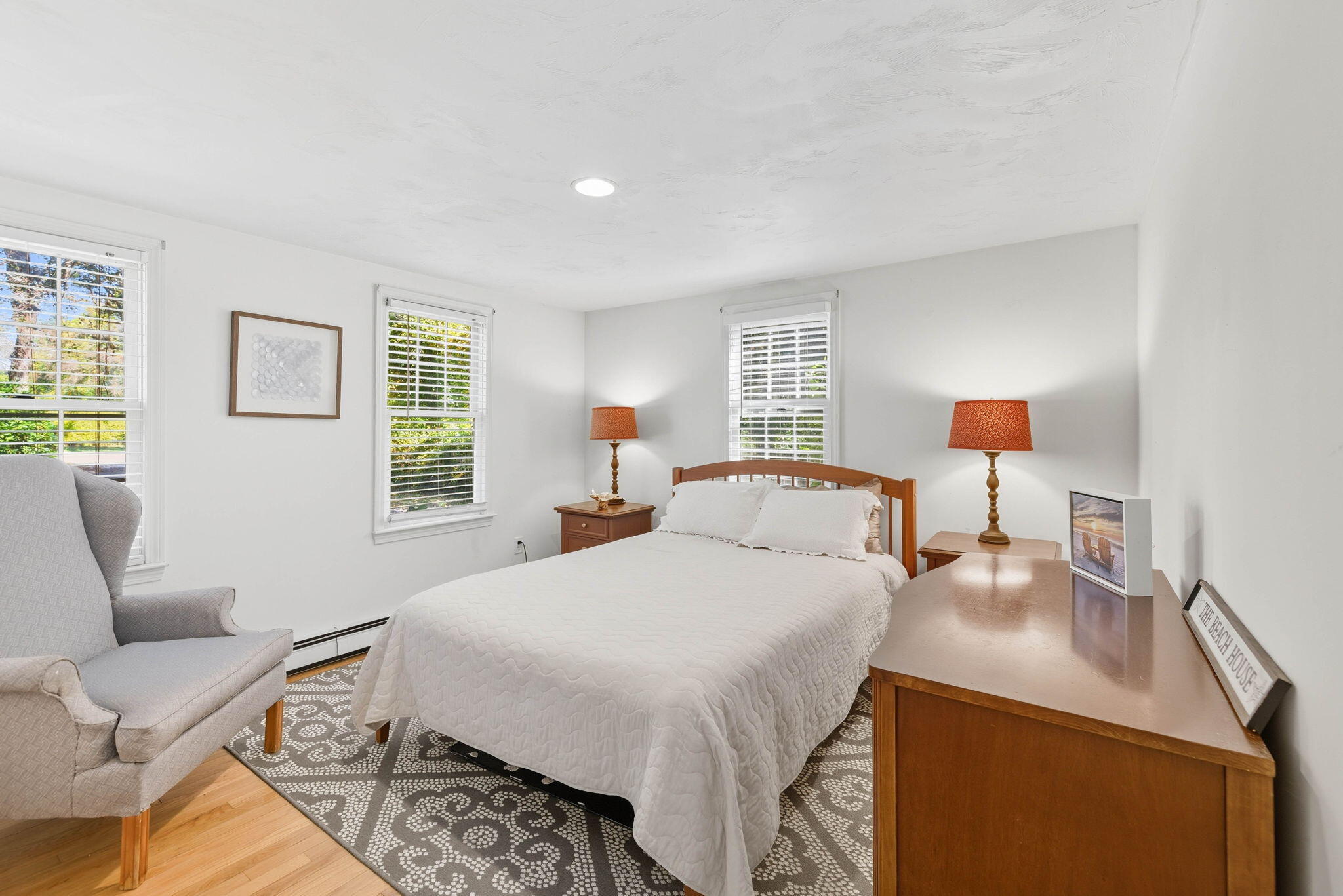 20 Spring Lane Brewster, MA 02631 - Photo 18 of 56 a bedroom with a bed and a couch