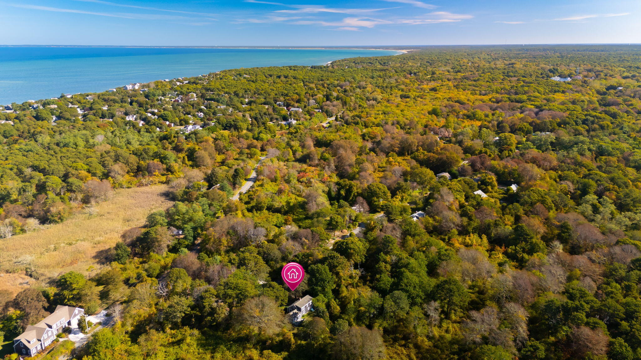 20 Spring Lane Brewster, MA 02631 - Photo 44 of 56 a view of a field with an outdoor space