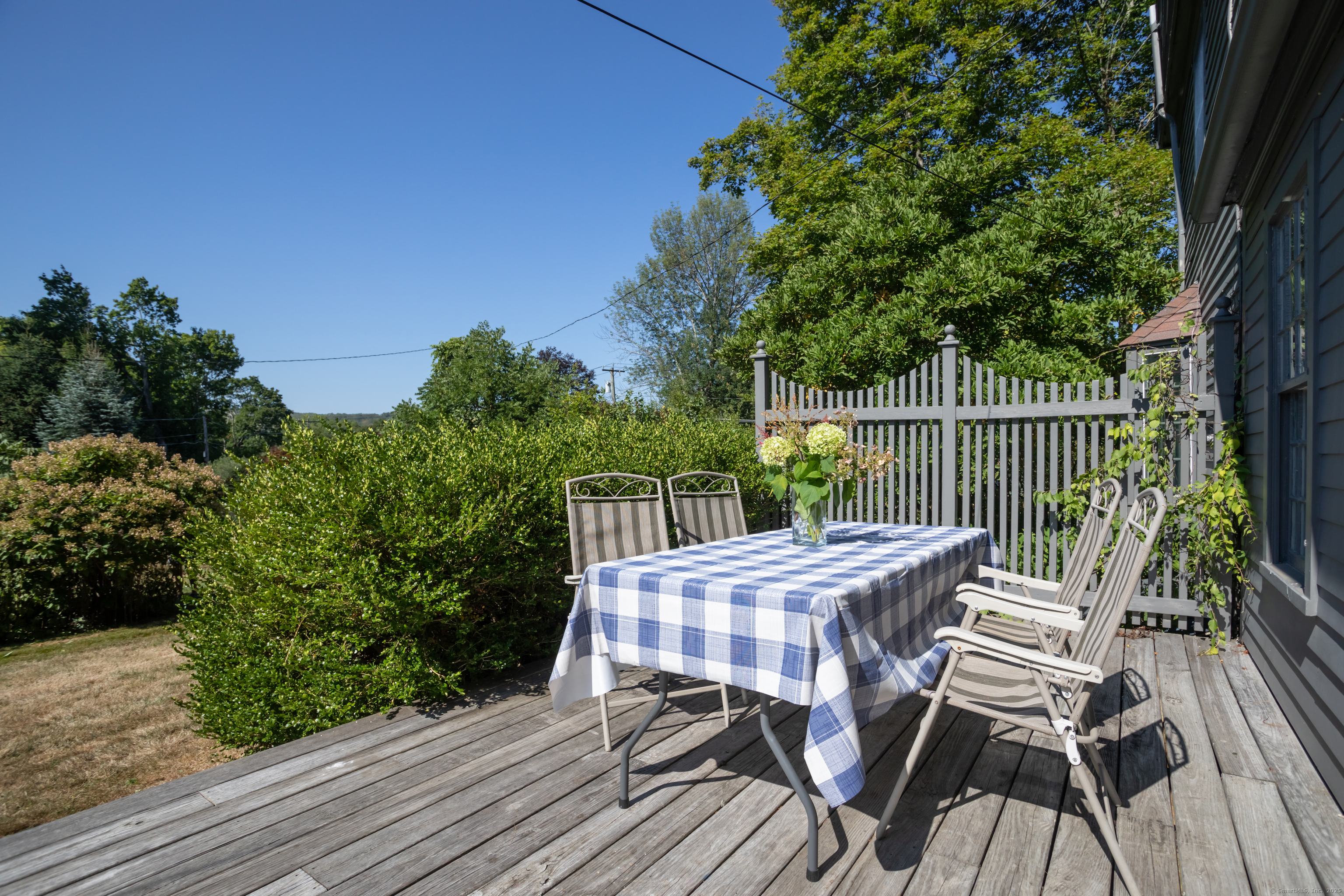 30 Indian Mountain Road Lakeville, CT 06039 - Photo 17 of 17 a deck view with a seating space