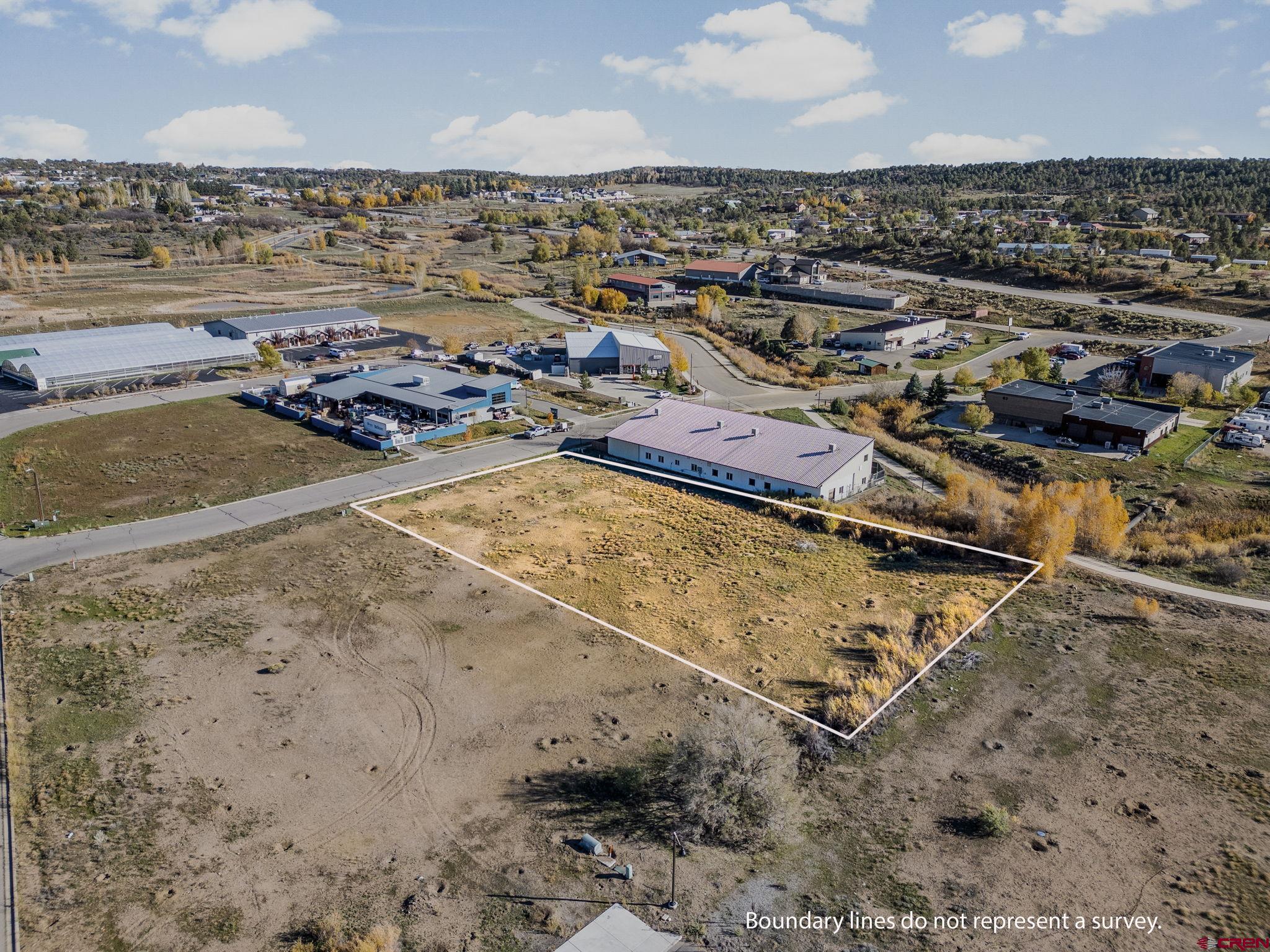 65 Design Center Road Durango, CO 81301 - Photo 5 of 16 an aerial view of a city