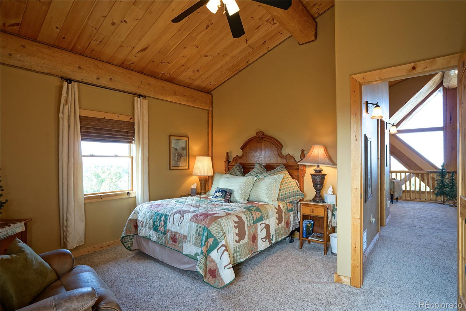 810 Mustang Road Rye, CO 81069 - Photo 28 of 50 a bedroom with a bed and a window