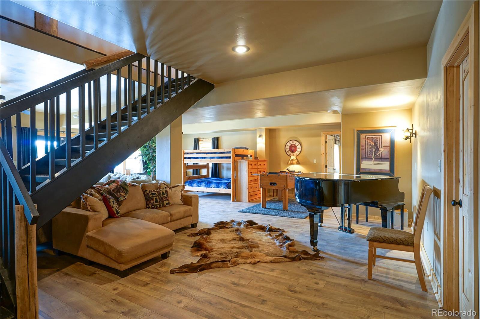 810 Mustang Road Rye, CO 81069 - Photo 36 of 50 a living room with furniture and wooden floor