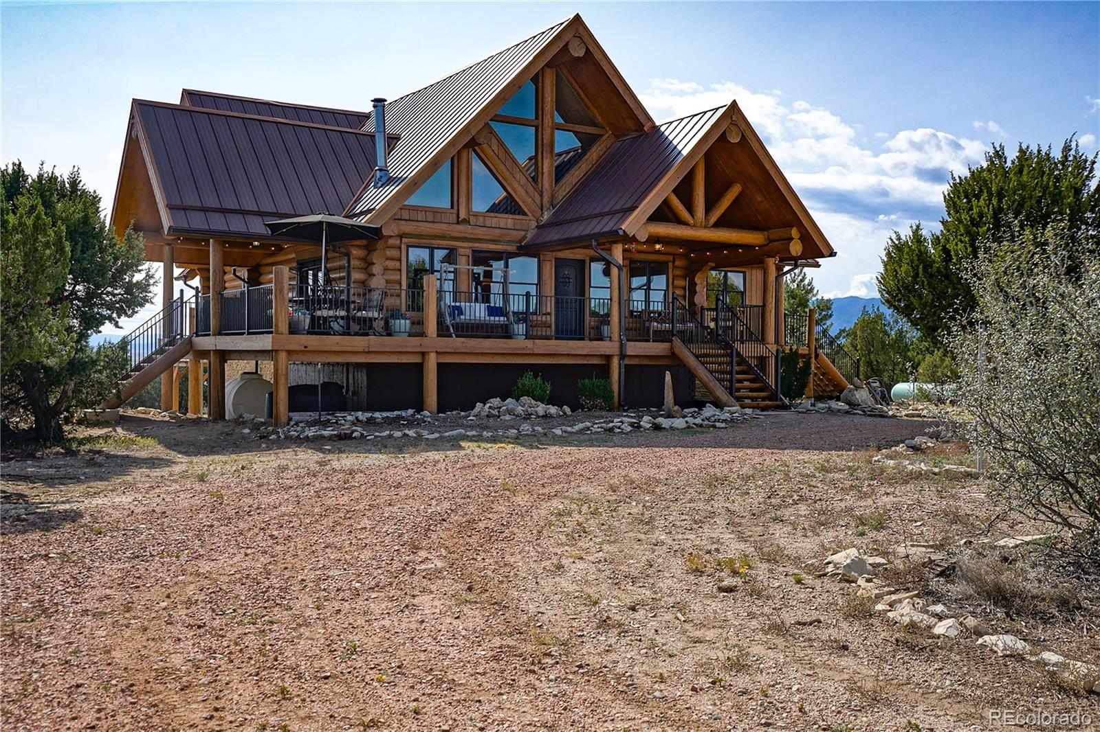 810 Mustang Road Rye, CO 81069 - Photo 42 of 50 a front view of a house with porch