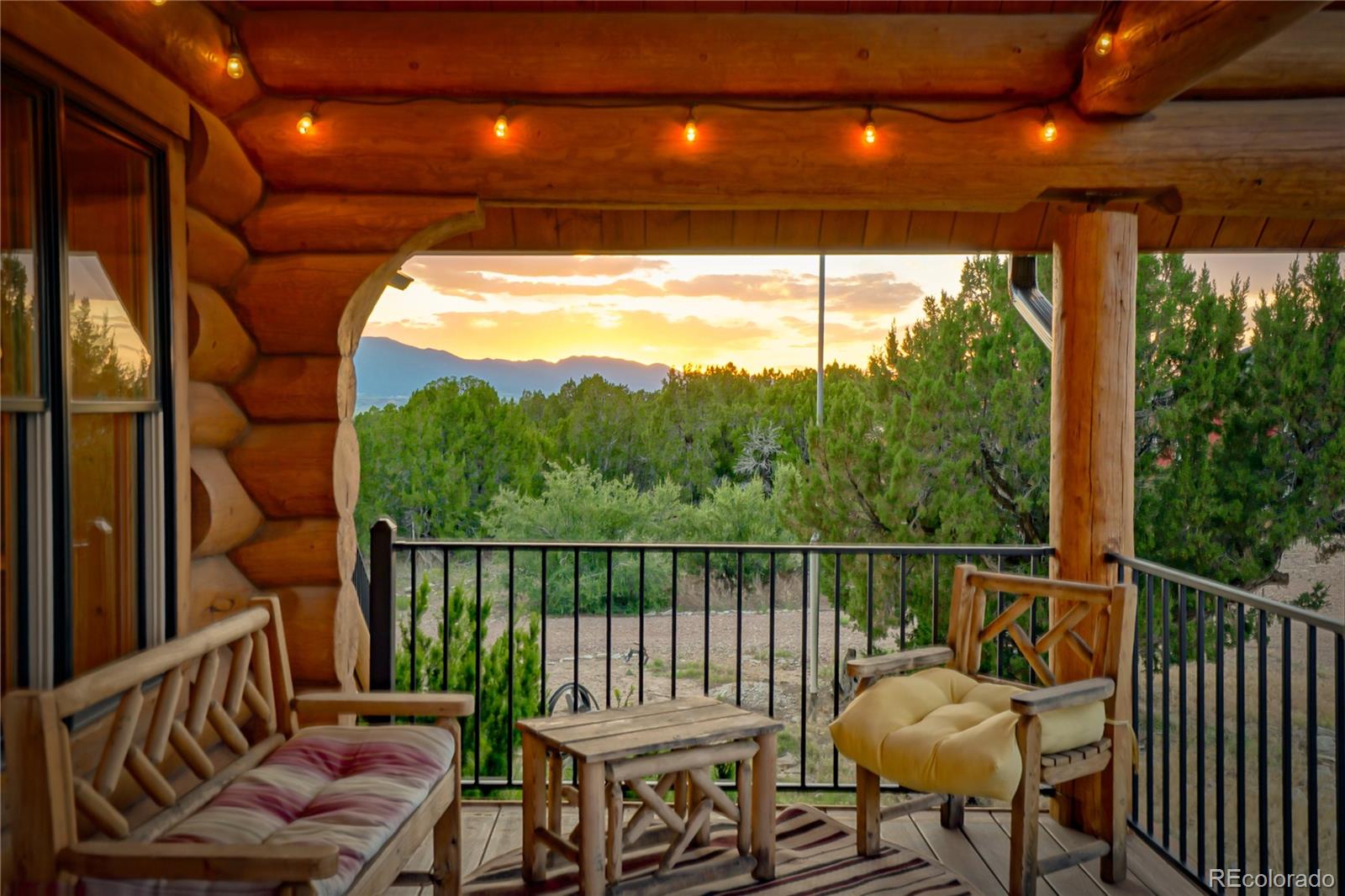 810 Mustang Road Rye, CO 81069 - Photo 43 of 50 a view of a chairs in balcony