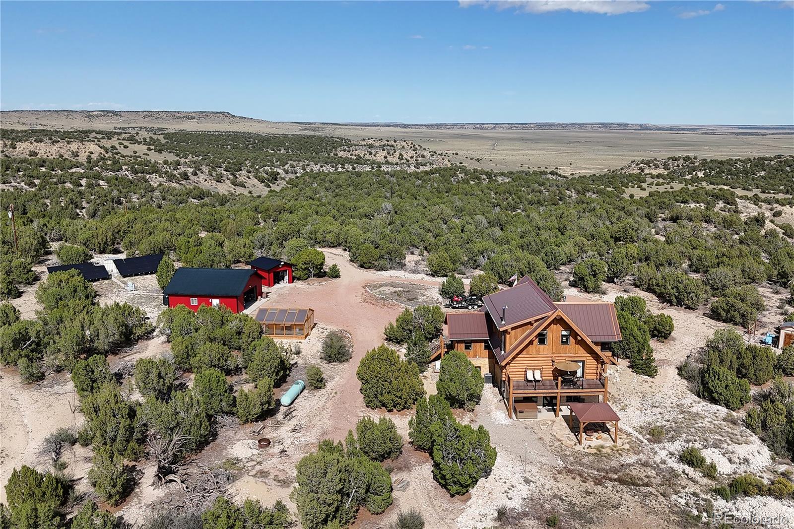 810 Mustang Road Rye, CO 81069 - Photo 7 of 50 an aerial view of a city