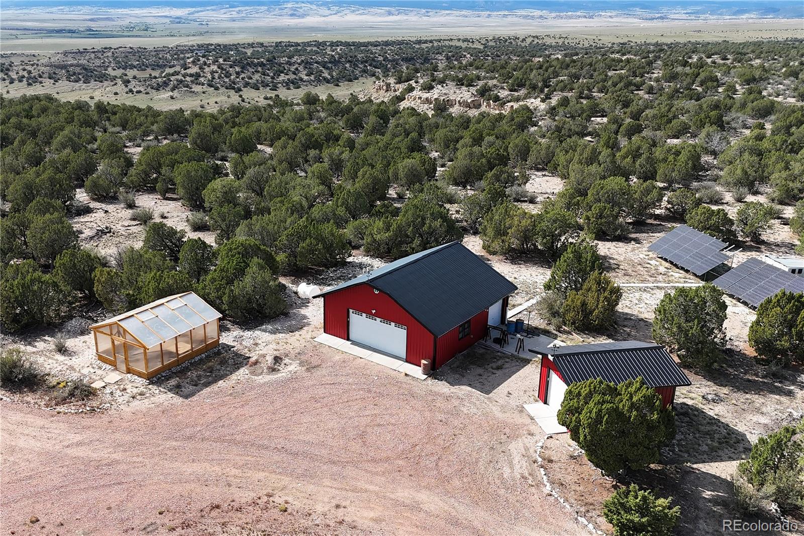 810 Mustang Road Rye, CO 81069 - Photo 8 of 50 an aerial view of a house with a yard
