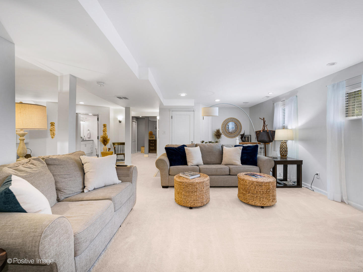 317 East Walnut Street Hinsdale, IL 60521 - Photo 27 of 38 a living room with furniture and a chandelier