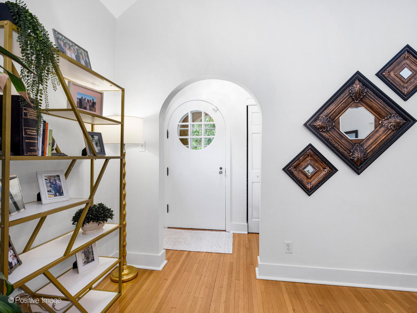 317 East Walnut Street Hinsdale, IL 60521 - Photo 3 of 38 a view of an entryway with wooden floor