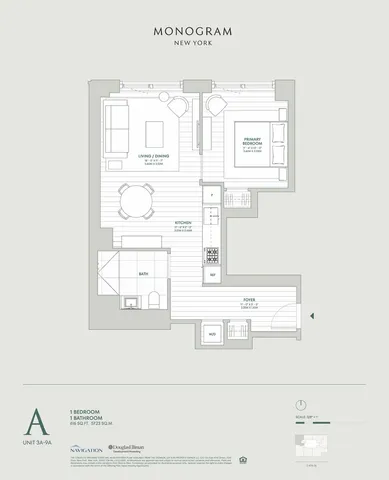 $1,182,400 | 135 East 47th Street, Unit 5A | Midtown East