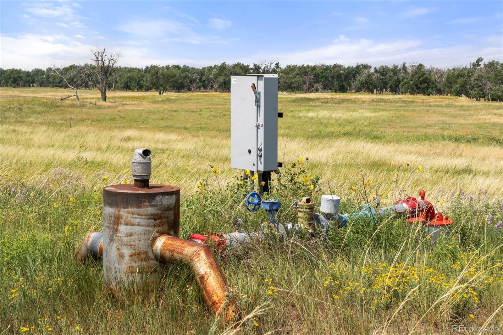0 Resolis Road Matheson, CO 80830 - Photo 29 of 50 a view of a lake with a house in the background