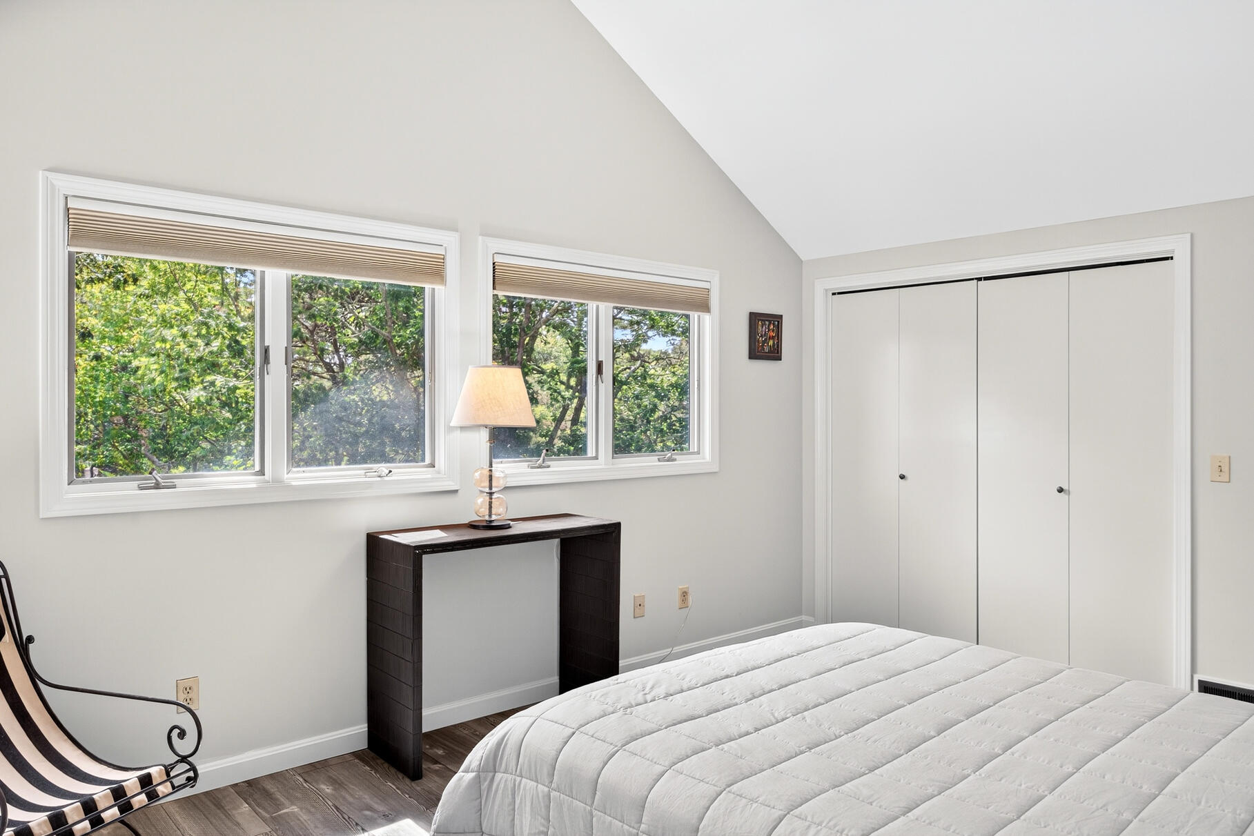 7 Fishermans Road Truro, MA 02666 - Photo 24 of 42 a bedroom with a bed and a window