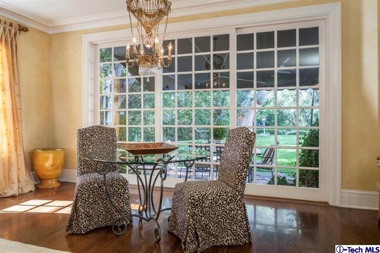 445 Prospect Square Pasadena, CA 91103 - Photo 11 of 45 a view of a dining room with furniture window and outside view