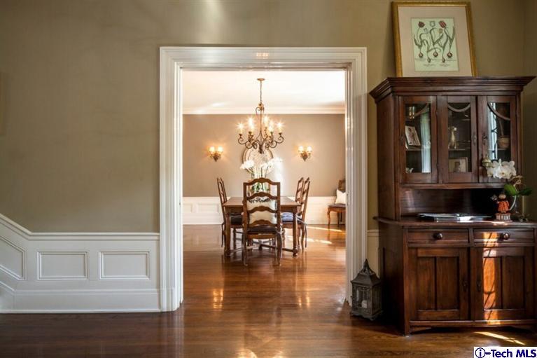 445 Prospect Square Pasadena, CA 91103 - Photo 3 of 45 a view of a dining room with furniture and chandelier