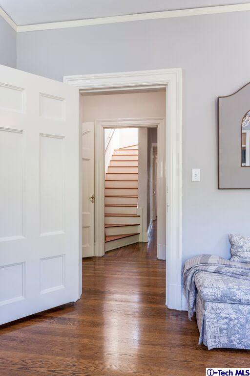 445 Prospect Square Pasadena, CA 91103 - Photo 27 of 45 a view of room with wooden floor and closet