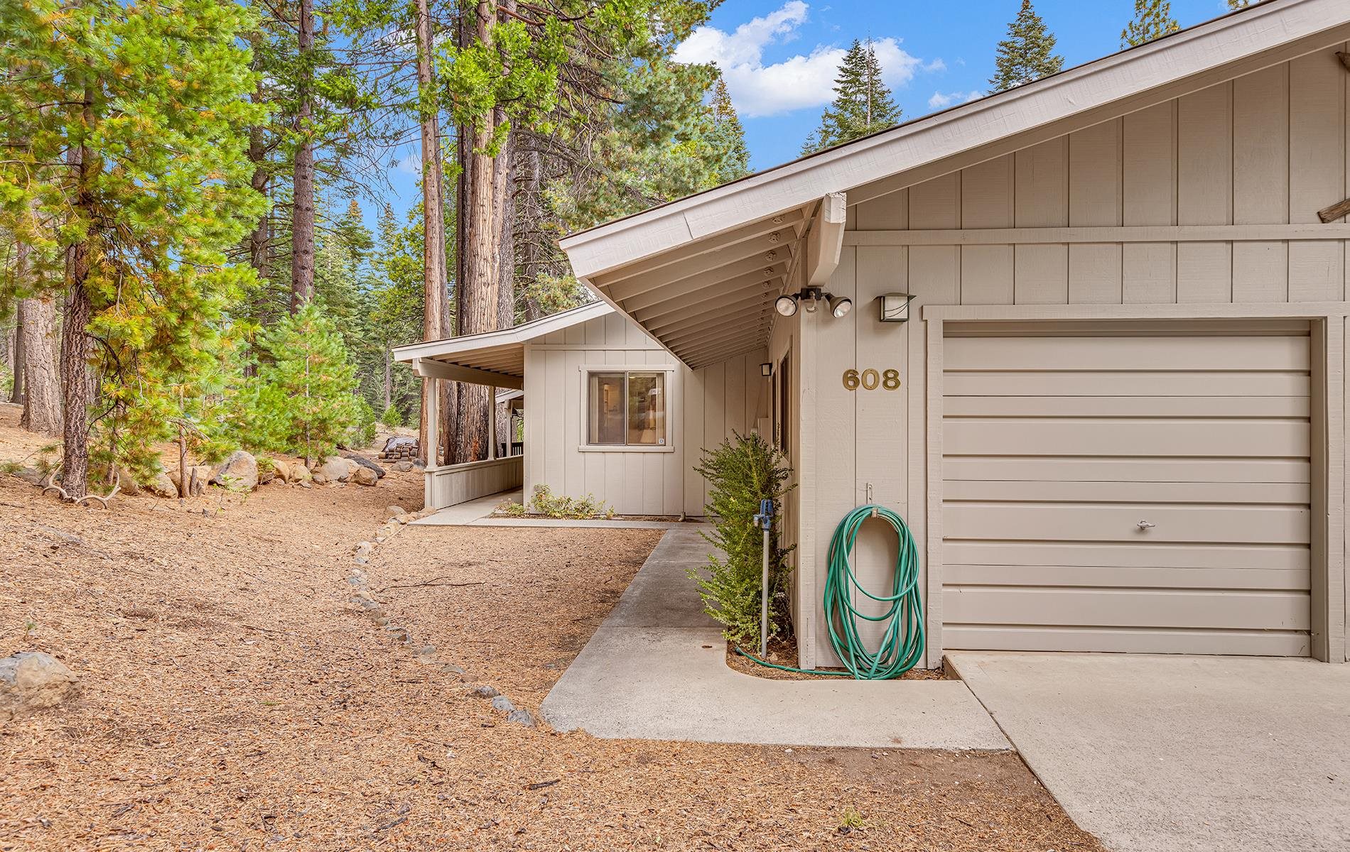 608 East Burnt Cedar Road Lake Almanor, CA 96137 - Photo 3 of 36 a view of a back yard of the house