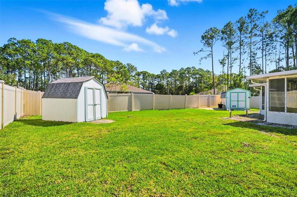 96 Ullian Trail Palm Coast, FL 32164 - Photo 40 of 42 a view of a house with backyard and tree