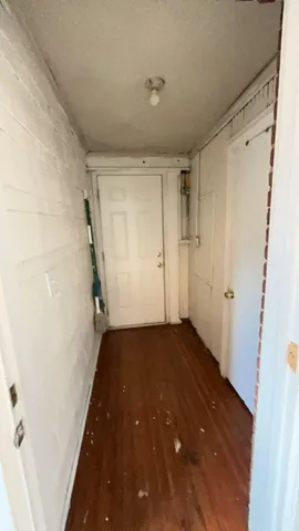 a view of a small space