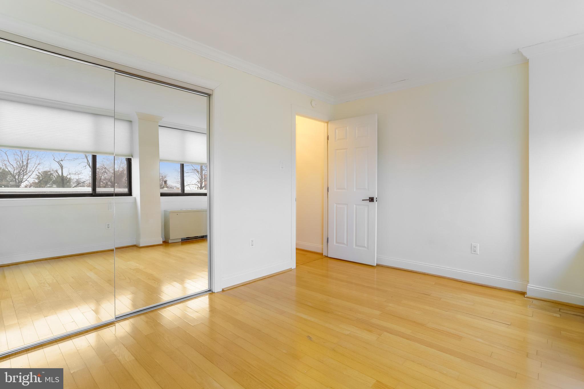 4401 Cherry Hill Road, Unit 46 Arlington, VA 22207 - Photo 18 of 34 Large First Bedroom with Lots of Natural Light