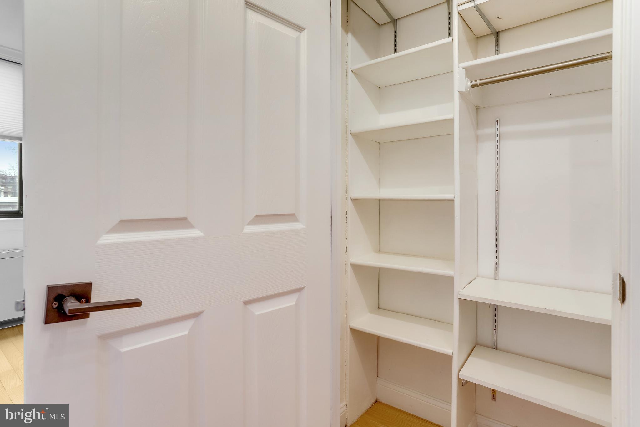 4401 Cherry Hill Road, Unit 46 Arlington, VA 22207 - Photo 26 of 34 Hall Closet with shelving