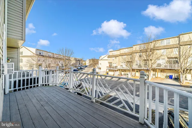 a view of a building with a street