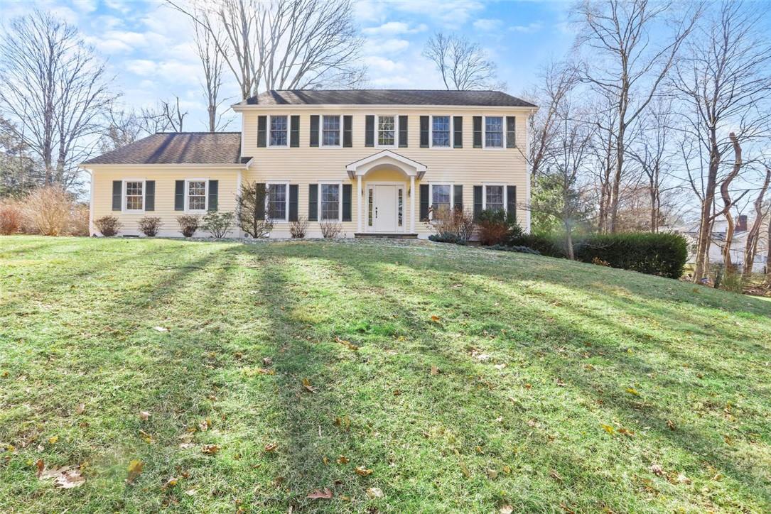 175 Orchard Ridge Road Chappaqua, NY 10514 - Photo 1 of 1 a front view of a house with a yard