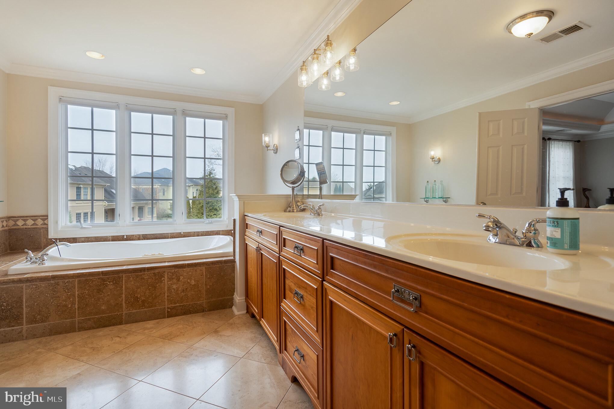 8291 Roxborough Loop Gainesville, VA 20155 - Photo 28 of 39 Bright mater bath with custom privacy blinds