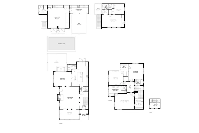 a picture of a floor plan