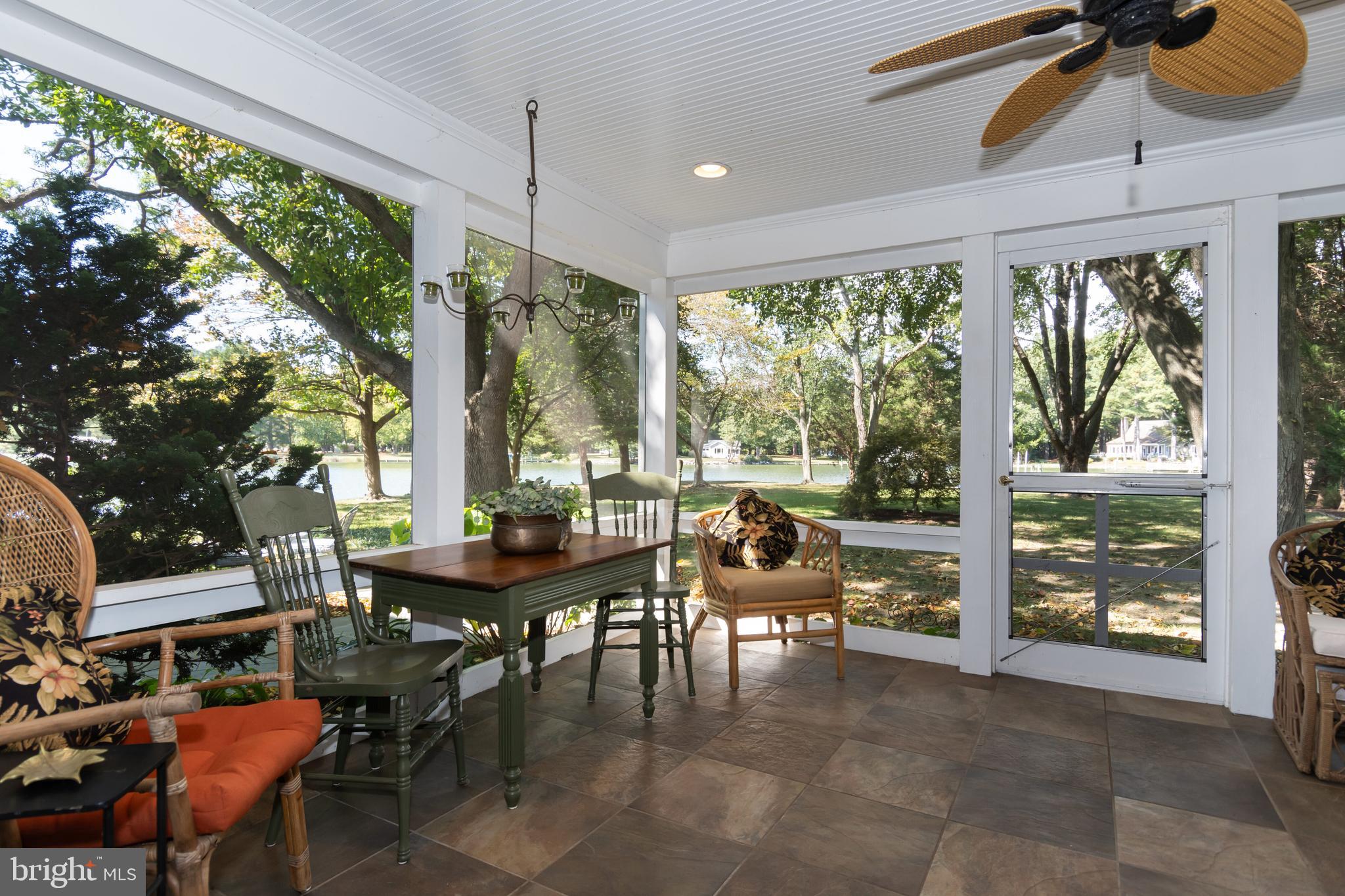 6786 Edge Road Royal Oak, MD 21662 - Photo 17 of 65 Large screened porch