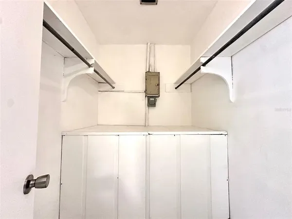 a view of a small space
