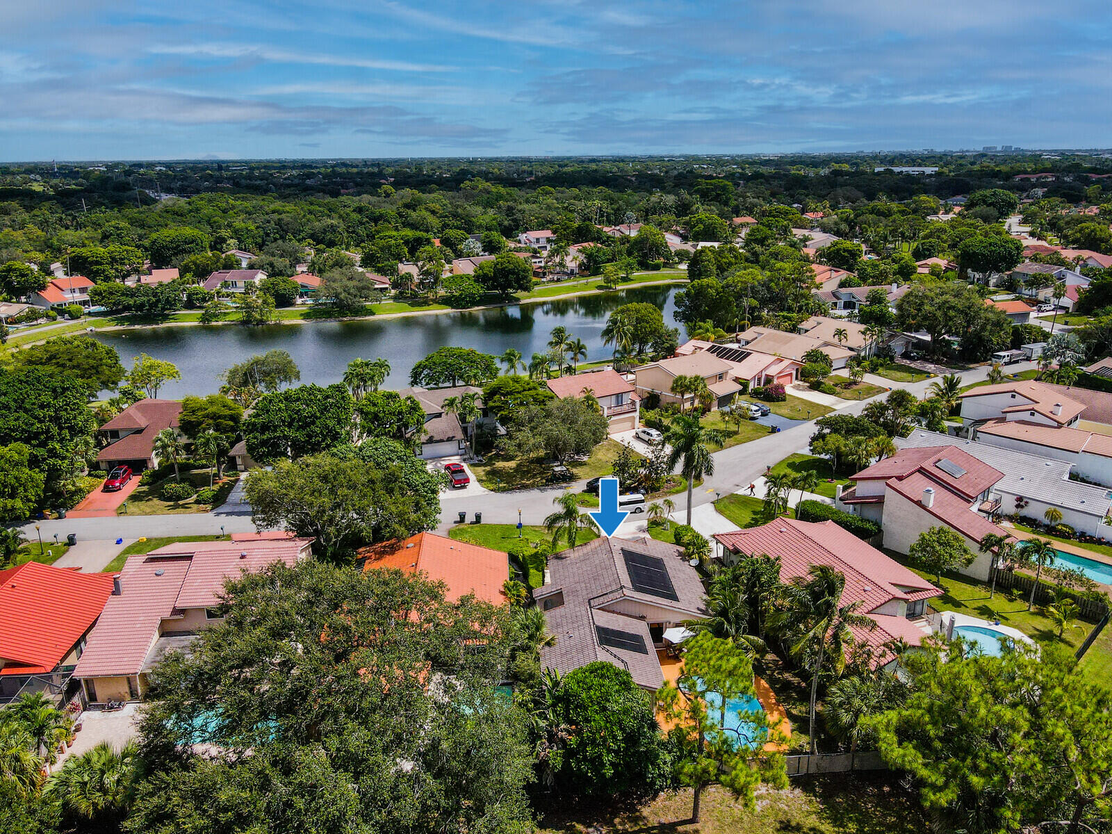 6546 Sweet Maple Lane Boca Raton, FL 33433 - Photo 34 of 37 Aerial View